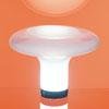 AR 0054010A Stolní lampa LESBO 1x70W foukané kouřové sklo, IP20, stmívač - ARTEMIDE