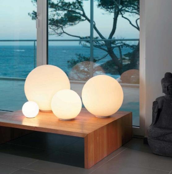 AR 0254010A Stolní svítidlo Dioscuri 42mm sklo foukané 1x205W E27 230V - ARTEMIDE (obrázek 2)
