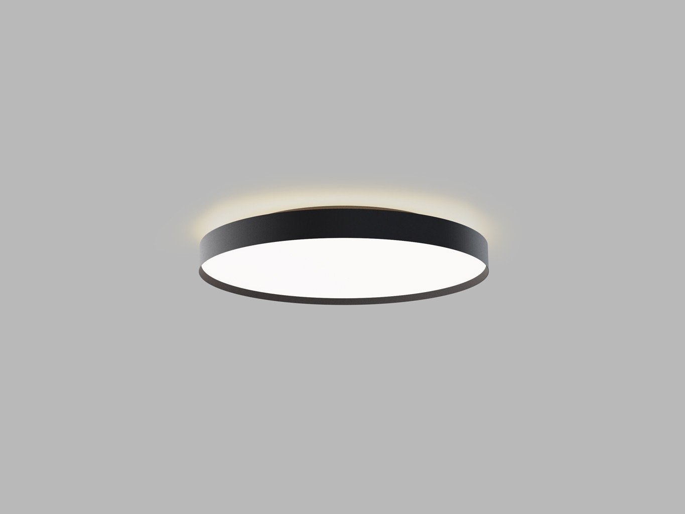 Levně LED2 1275953D LED2 Stropní svítidlo TORO 60 P/N, B DALI/PUSH DIM 55+10W 3000K/4000K černá - LED2 Lighting