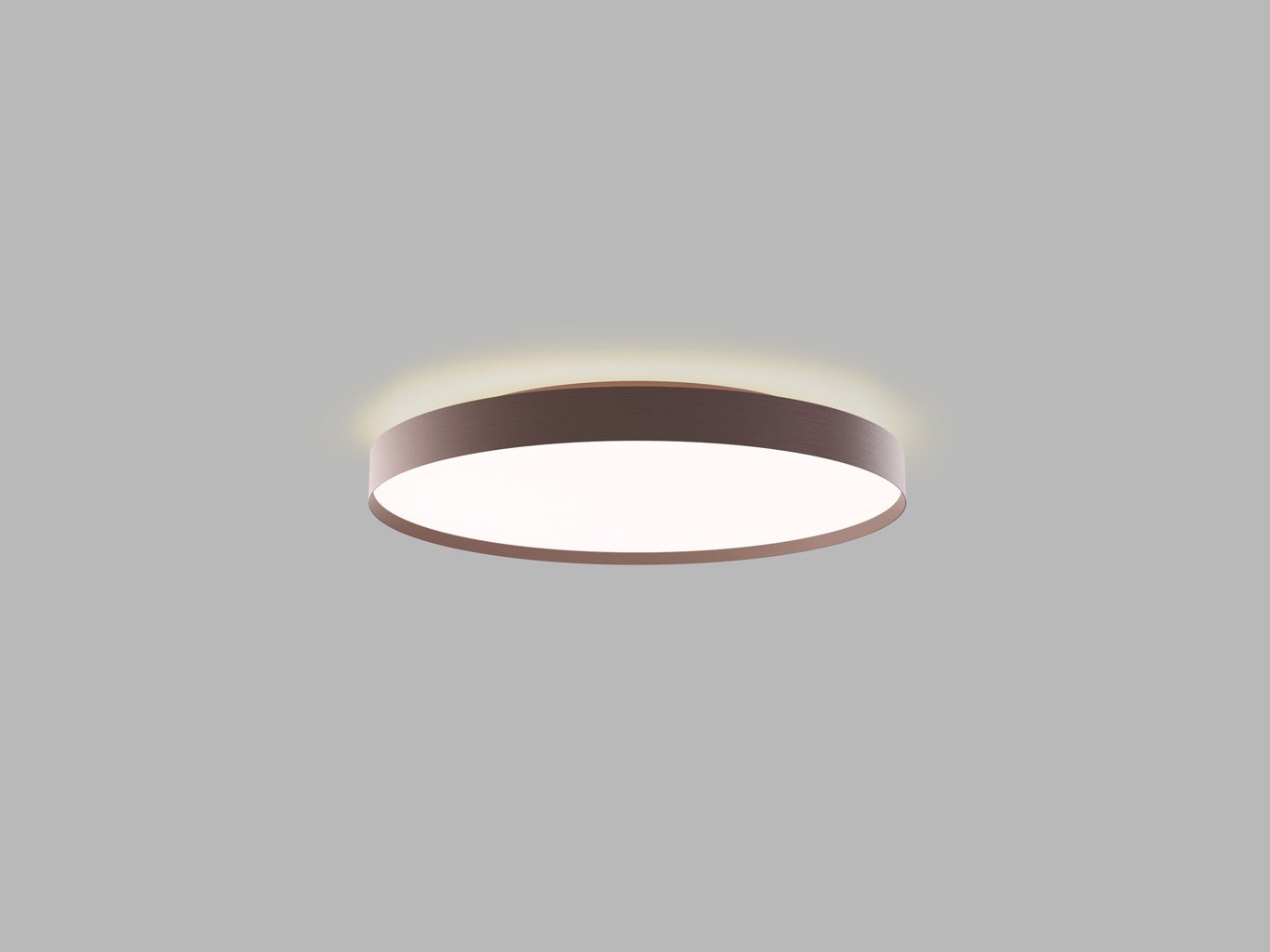 LED2 1275958DT LED2 Stropní svítidlo TORO 60 P/N, CF TRIAC DIM 55+10W 3000K/4000K hnědá - LED2 Lighting