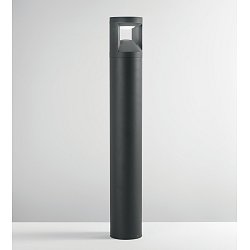 Obrázek pro produkt Sloupkové svítidlo PALETTO LED WAMI antracit hliník 12 W 1530 lm CCT IP65 81x12x12 cm - FANEUROPE