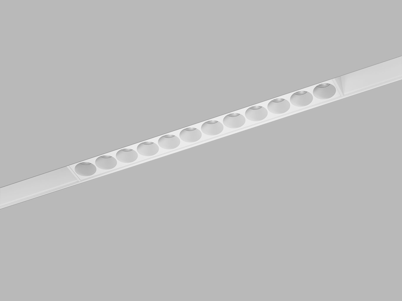LED2 6480931DX VÝPRODEJ VZORKU - LED2 Lištové svítidlo MAGLASER II 24, W DALI DIM 12W 3000K UGR bílá - LED2 Lighting