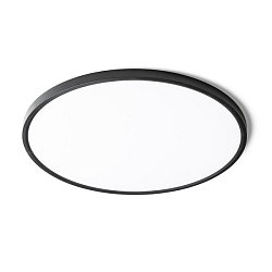 Obrázek pro produkt LANA 60 přisazená černá plast 230V LED 50W  3000K 4000K 6000K - RED - DESIGN RENDL