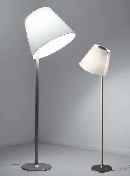 AR 0577020A Stojací lampa Melampo velká bronz 2x150W výklopná - ARTEMIDE