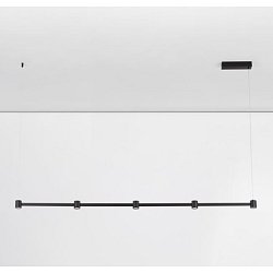 Obrázek pro produkt Závěsné svítidlo PUIZE LED 30W 230V 2755lm 3000K černé 156cm - NOVALUCE