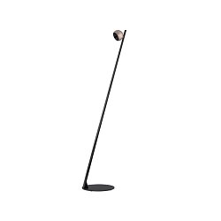 Obrázek pro produkt Stojací lampa dotyková LUSA LED 6W 779lm 3000K černá / šampaň 146,5cm - NOVALUCE