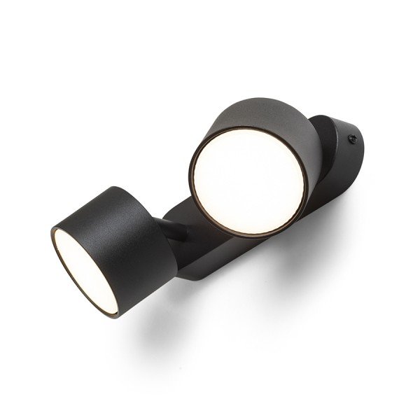 RED R14405 PIXEL II přisazená černá 230V LED GX53 2x7W - RED - DESIGN RENDL