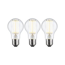 Obrázek pro produkt Eco-Line Filament 230V LED žárovka E27 3ks-sada 5W 3000K čirá - PAULMANN
