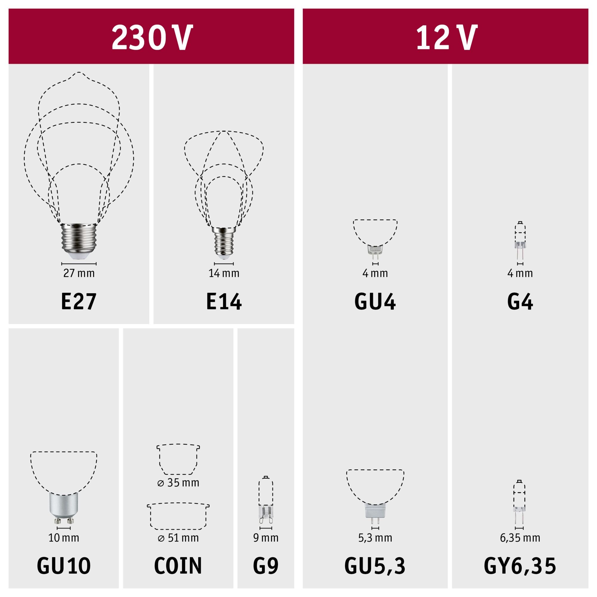 P 29223 Eco-Line Filament 230V LED žárovka E27 2,5W 3000K mat - PAULMANN (obrázek 6)