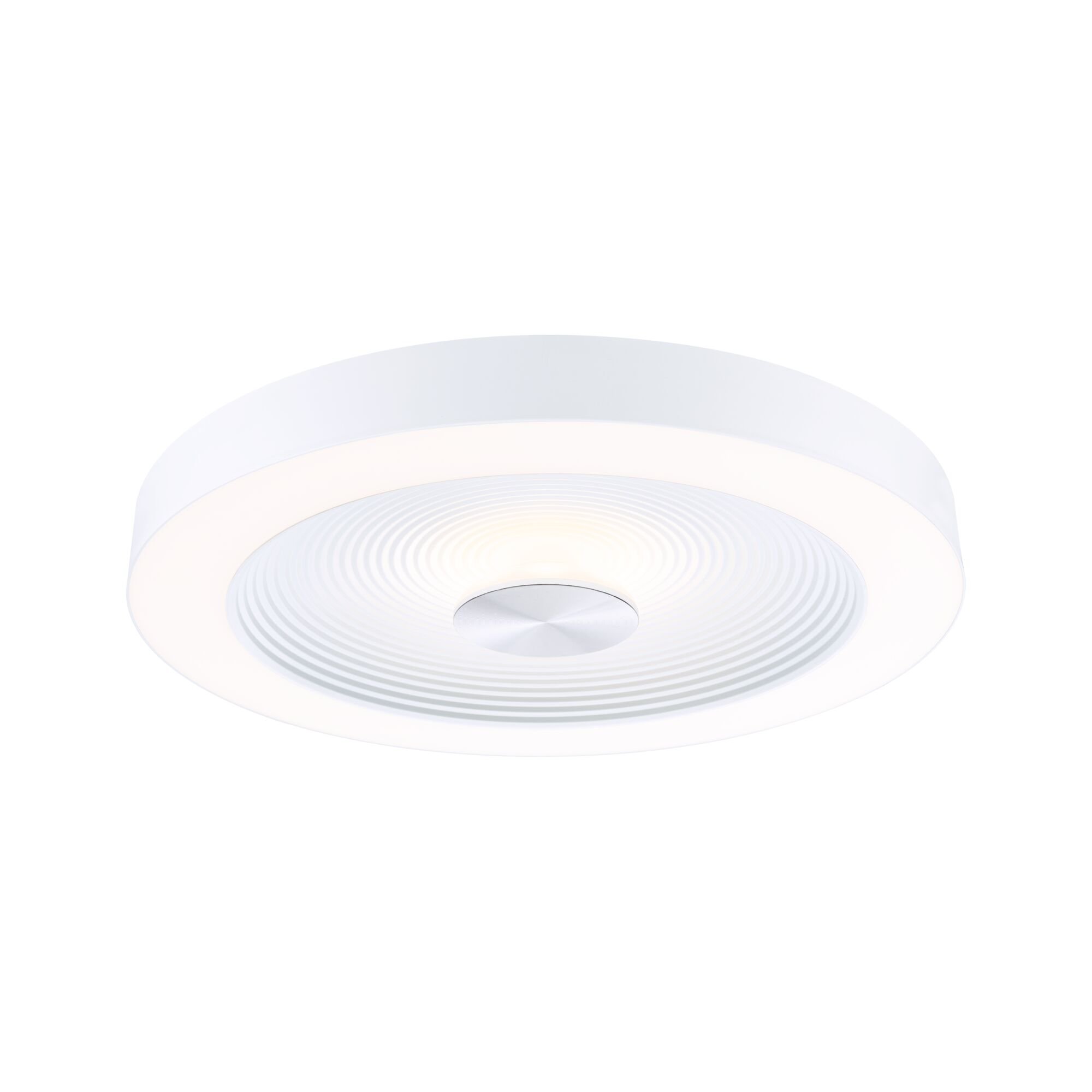 P 71179 LED stropní svítidlo Volea IP44 3000K / 230V 4 / 18,5W stmívatelné bílá/stříbrná - PAULMANN