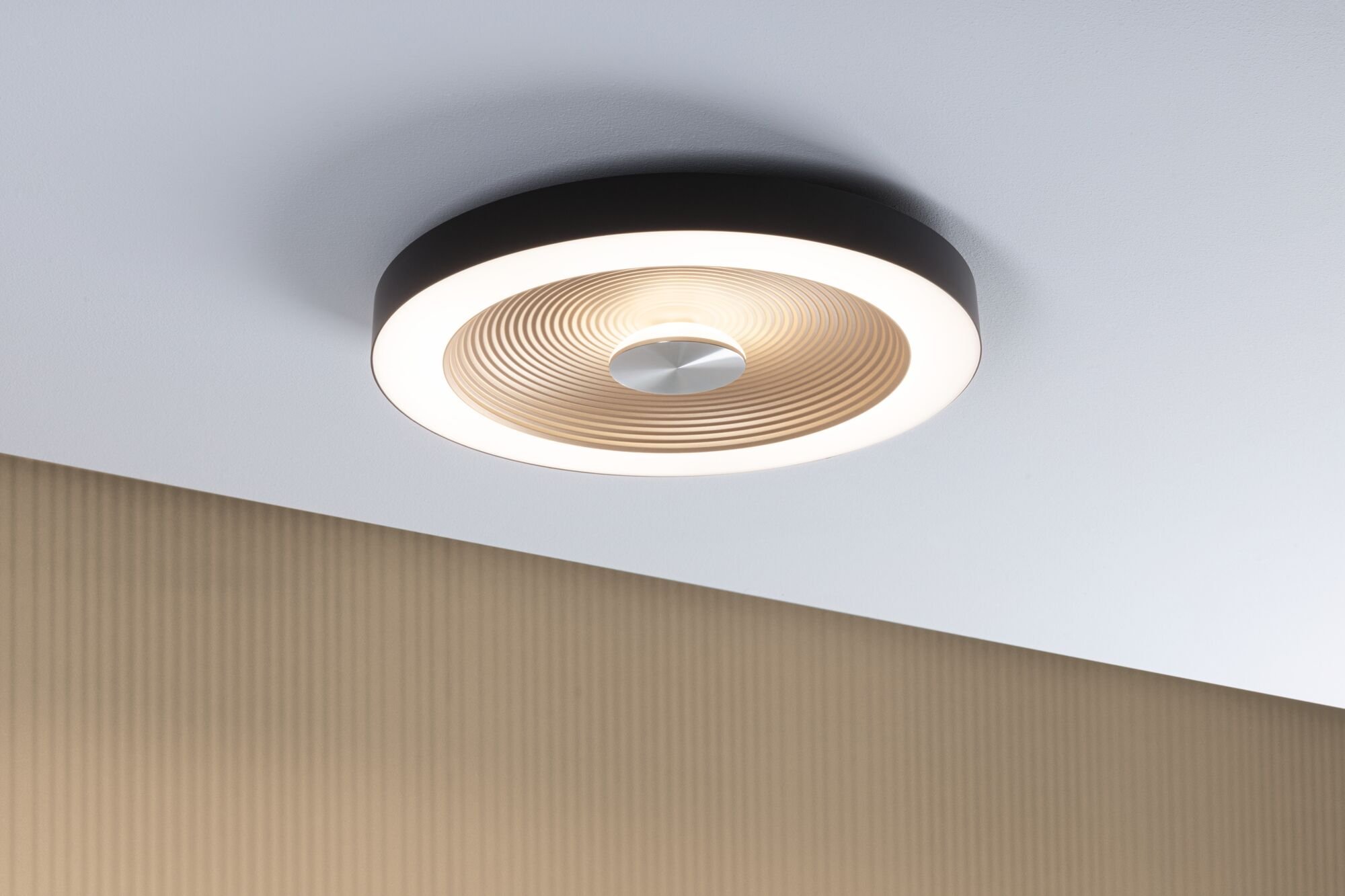 P 71180 LED stropní svítidlo Volea IP44 3000K / 230V 4 / 18,5W stmívatelné černá/zlatá - PAULMANN (obrázek 3)