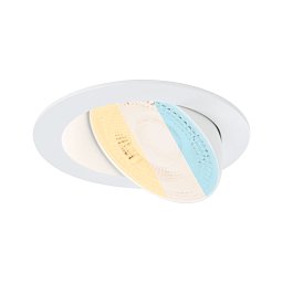 Obrázek pro produkt LED vestavné svítidlo White Select Aumus spot kruhové 105mm 90° 5W 230V stmívatelné 2700 - 6500K bílá - PAULMANN