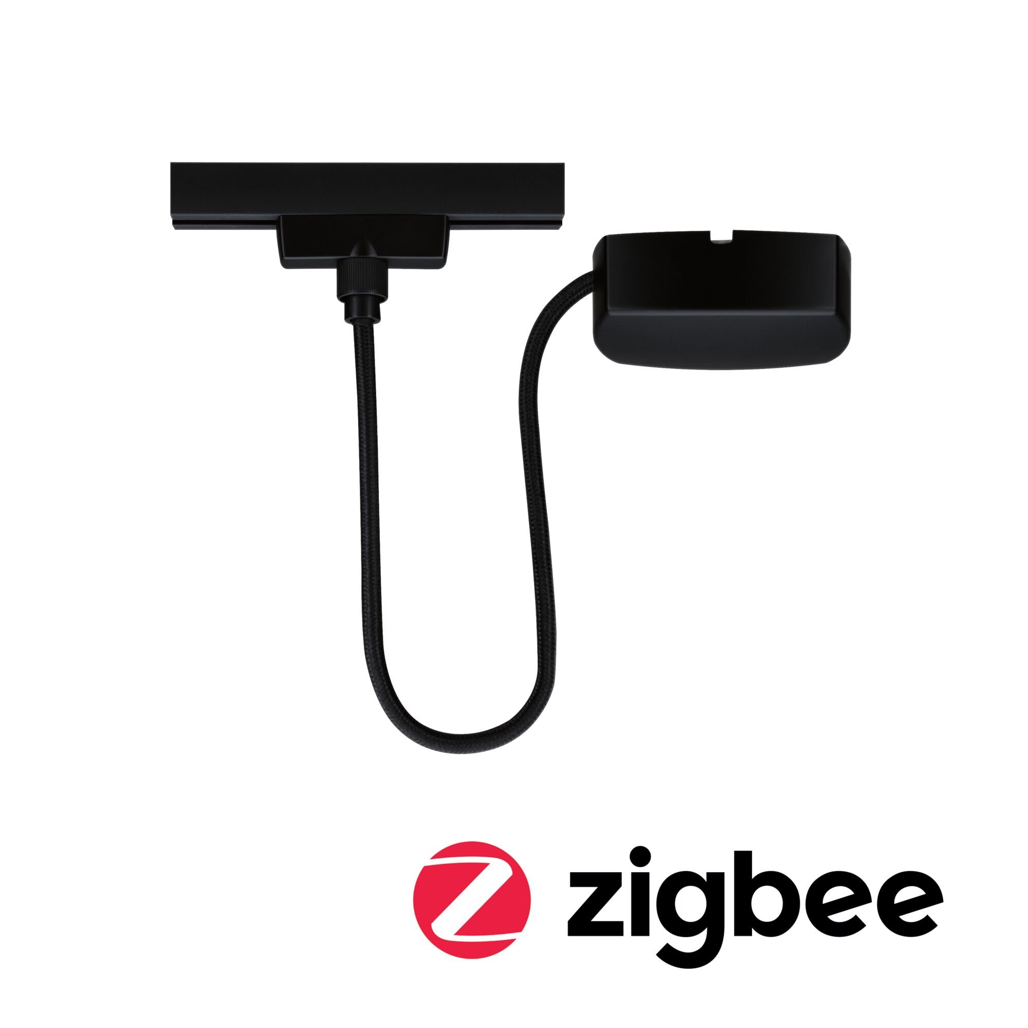 P 95672 URail napájecí kabel 1m max. 100W černá mat - PAULMANN