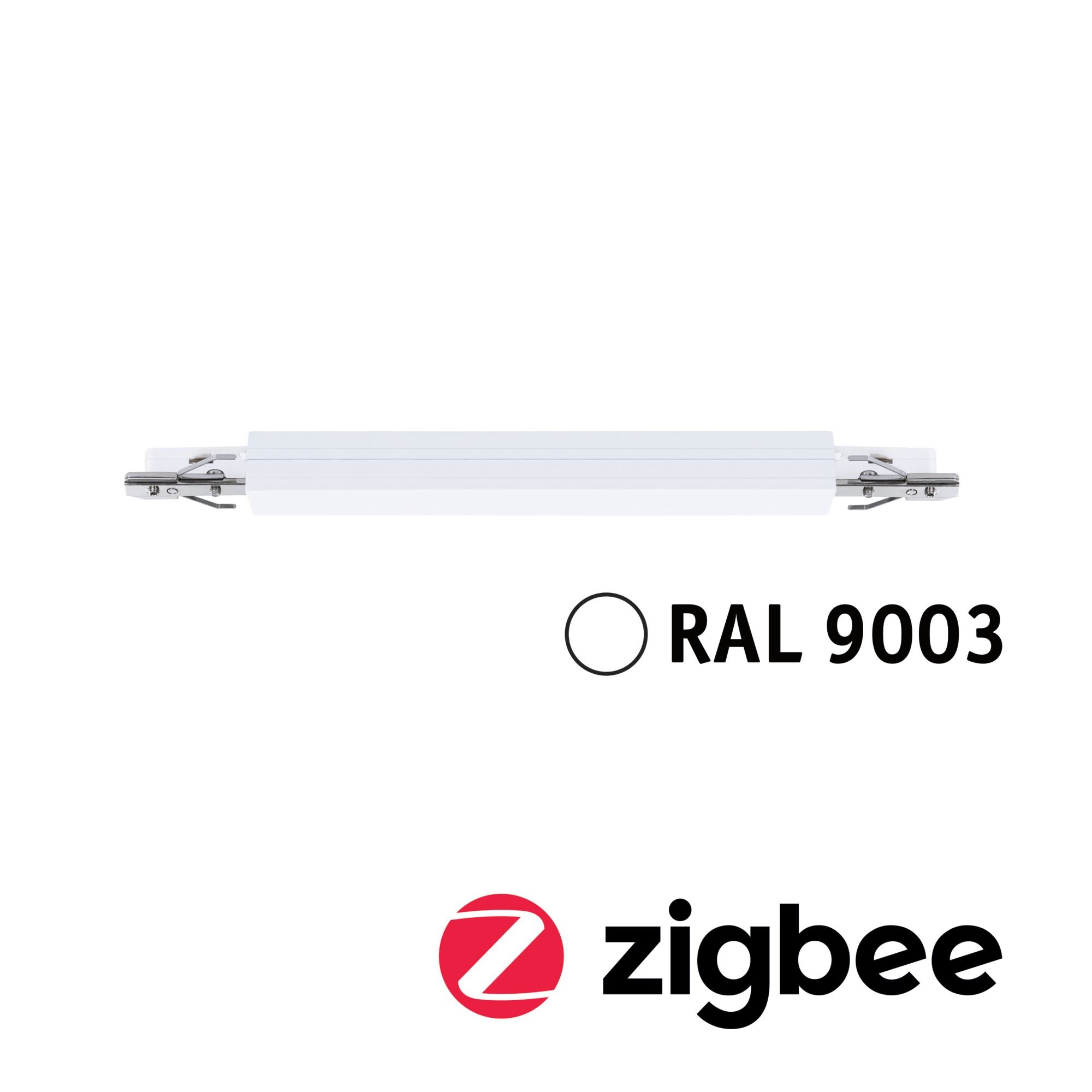 P 95674 URail adaptér na lištu Dimm/Switch 240x21mm max. 50W bílá - PAULMANN