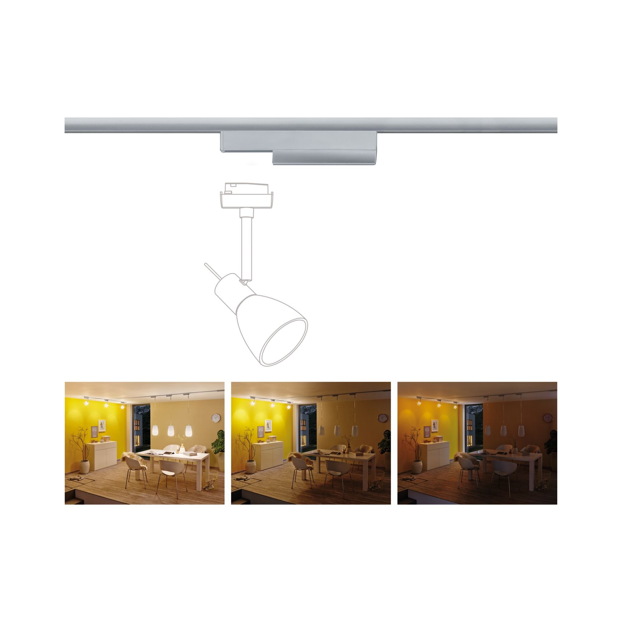 P 95676 URail adaptér na lištu Smart Home Zigbee 3.0 - PAULMANN (obrázek 4)