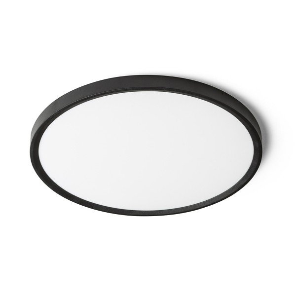 Levně RED R14306 LANA 40 přisazená černá plast 230V LED 32W 3000K 4000K 6000K - RED - DESIGN RENDL
