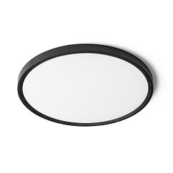 Obrázek pro produkt LANA 40 přisazená černá plast 230V LED 32W  3000K 4000K 6000K - RED - DESIGN RENDL