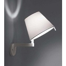 Obrázek pro produkt Nástěnné svítidlo Melampo bez vypínače šedá 1x60W - ARTEMIDE
