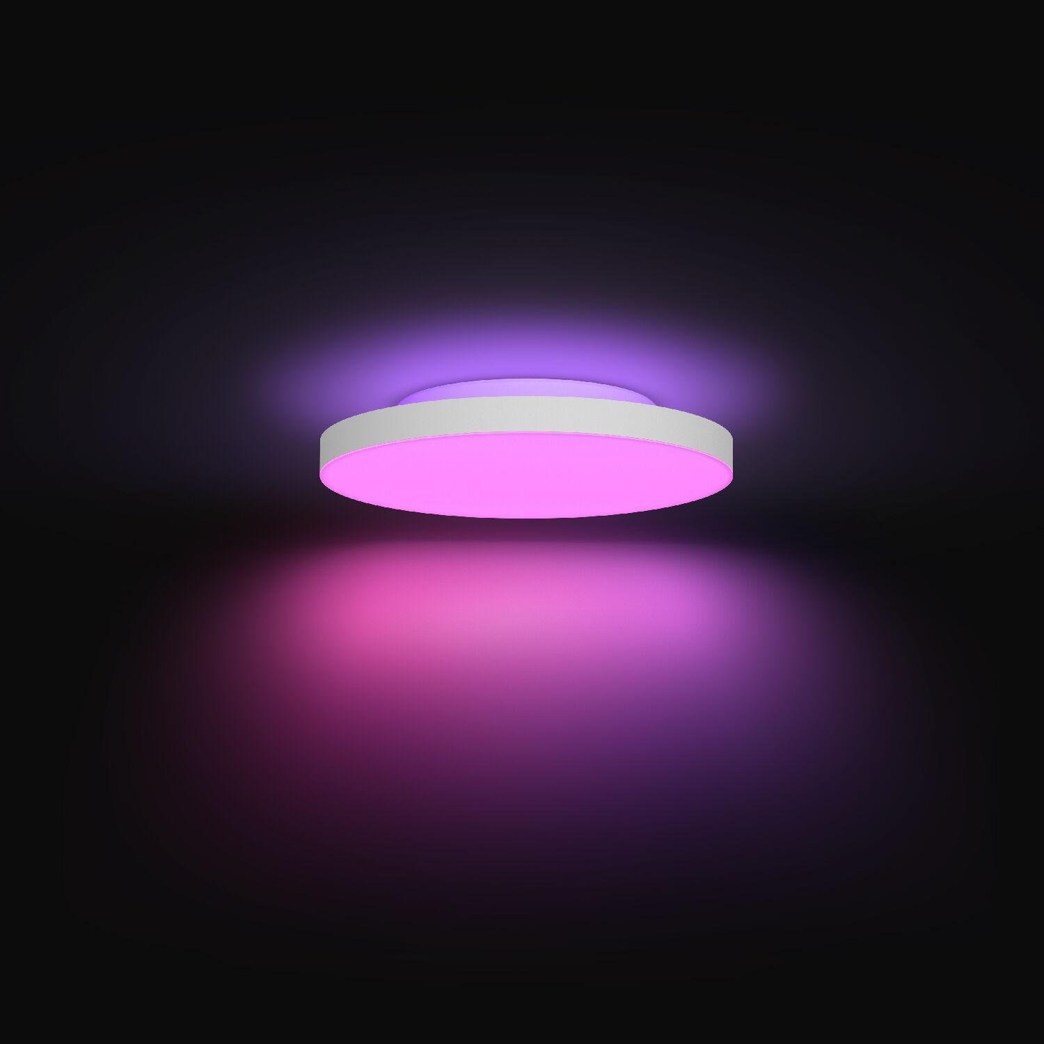 PH 8720169277618 Hue WACA Datura S stropní svítidlo LED 48W 3840lm 2000-6500K RGB 38,4cm kulaté IP20, bílé - PHILIPS (obrázek 4)