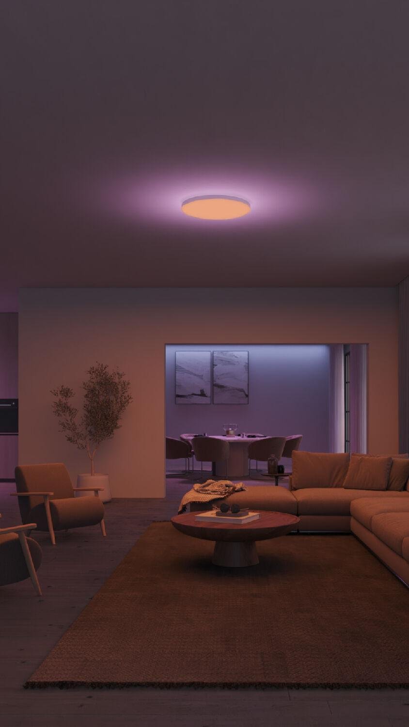 PH 8720169277557 Hue WACA Datura XL stropní svítidlo LED 67W 5390lm 2000-6500K RGB 57,4cm kulaté IP20, bílé - PHILIPS (obrázek 7)