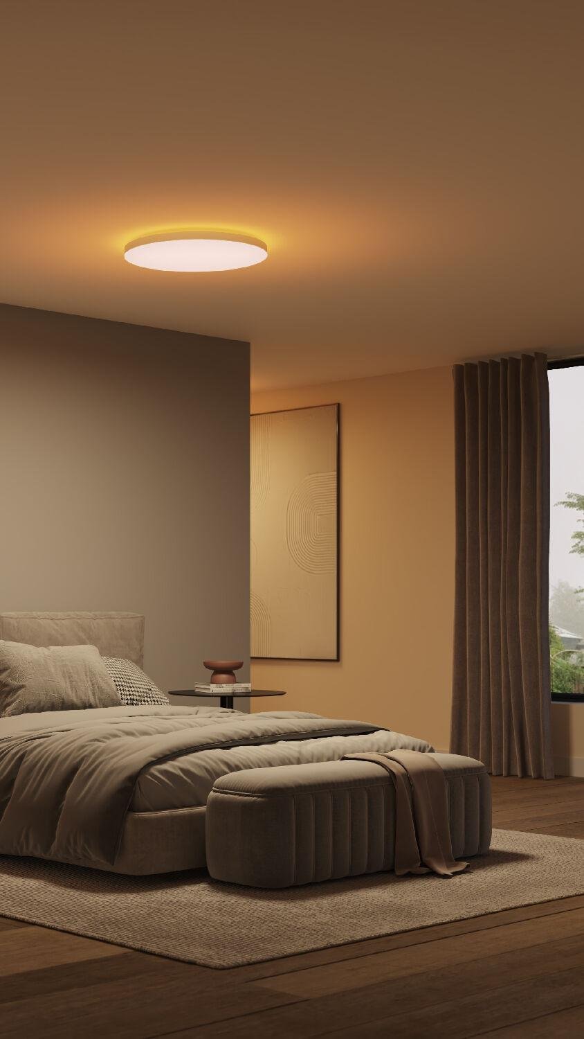 PH 8720169277557 Hue WACA Datura XL stropní svítidlo LED 67W 5390lm 2000-6500K RGB 57,4cm kulaté IP20, bílé - PHILIPS (obrázek 8)
