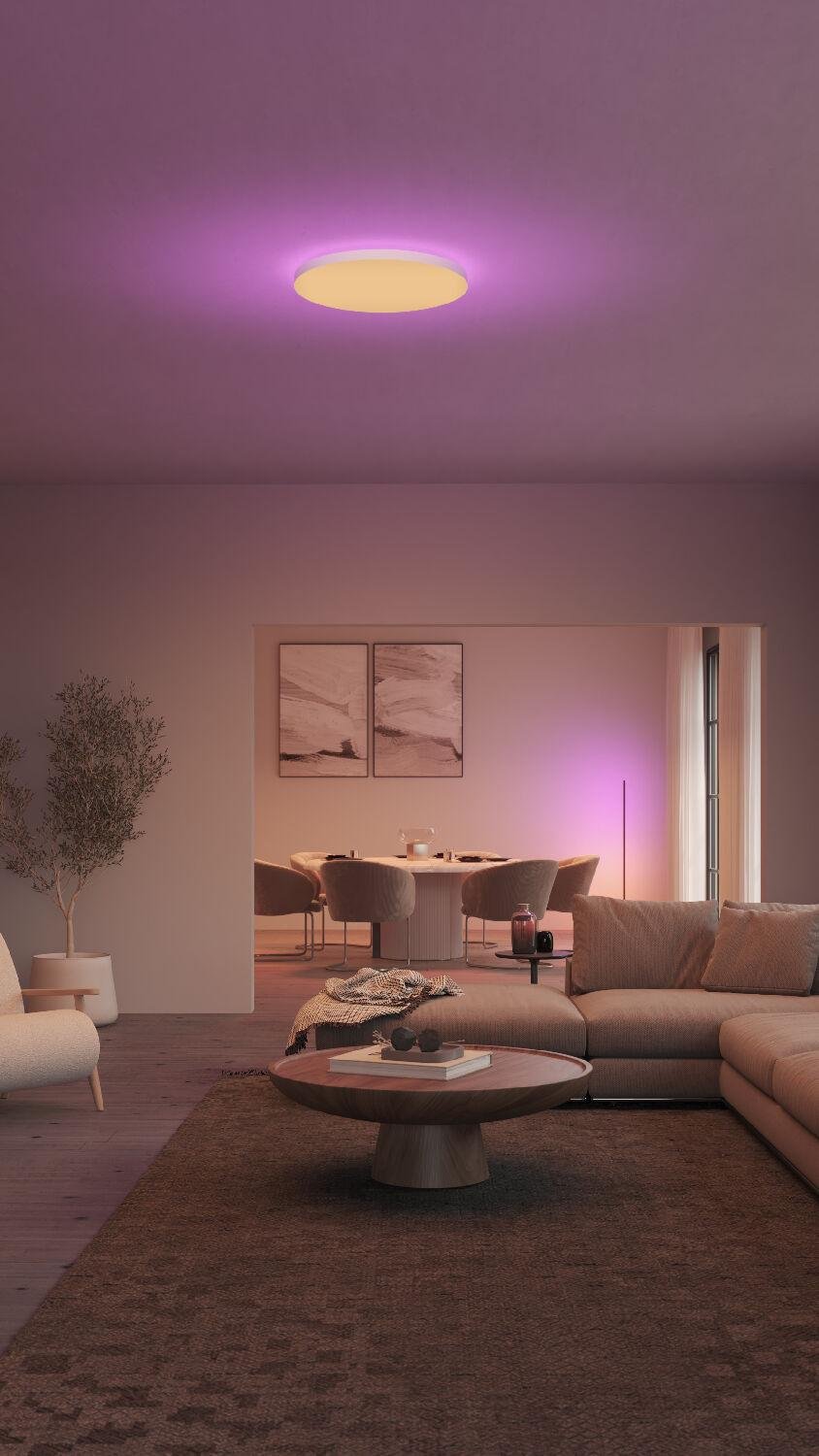 PH 8720169277557 Hue WACA Datura XL stropní svítidlo LED 67W 5390lm 2000-6500K RGB 57,4cm kulaté IP20, bílé - PHILIPS (obrázek 10)