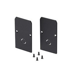 Obrázek pro produkt AKCE - Koncovky k magnetické liště BREDA černé - NOVA LUCE