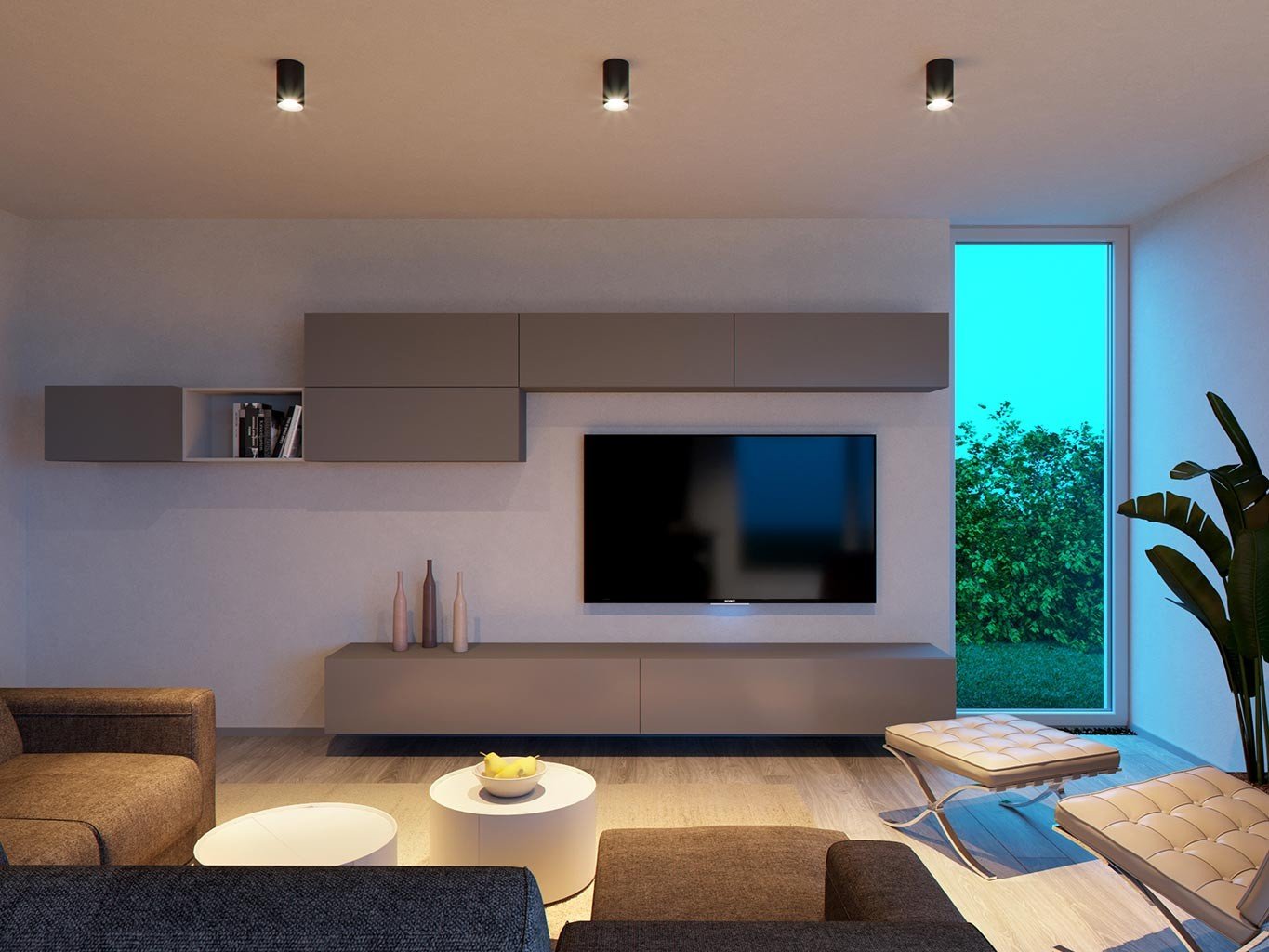 LED2 1151123D LED2 Stropní svítidlo TUBUS II B, B DALI/PUSH DIM 9W 2700K UGR černá - LED2 Lighting (obrázek 6)