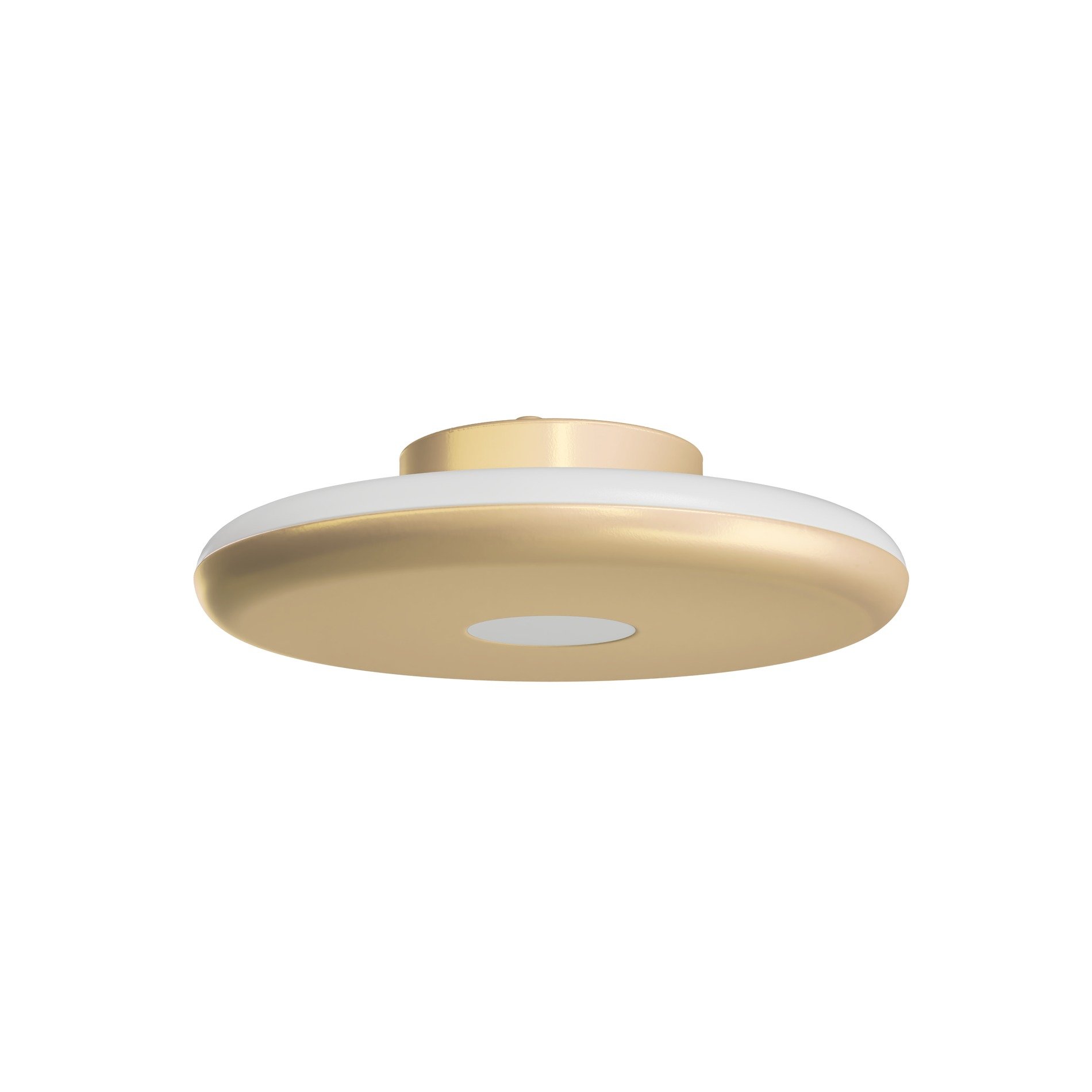 OS ZET60030 ZETA 1 PF stropní/nástěnné plastové svítidlo zlatá / bílá IP40 3000 K 31W LED - OSMONT