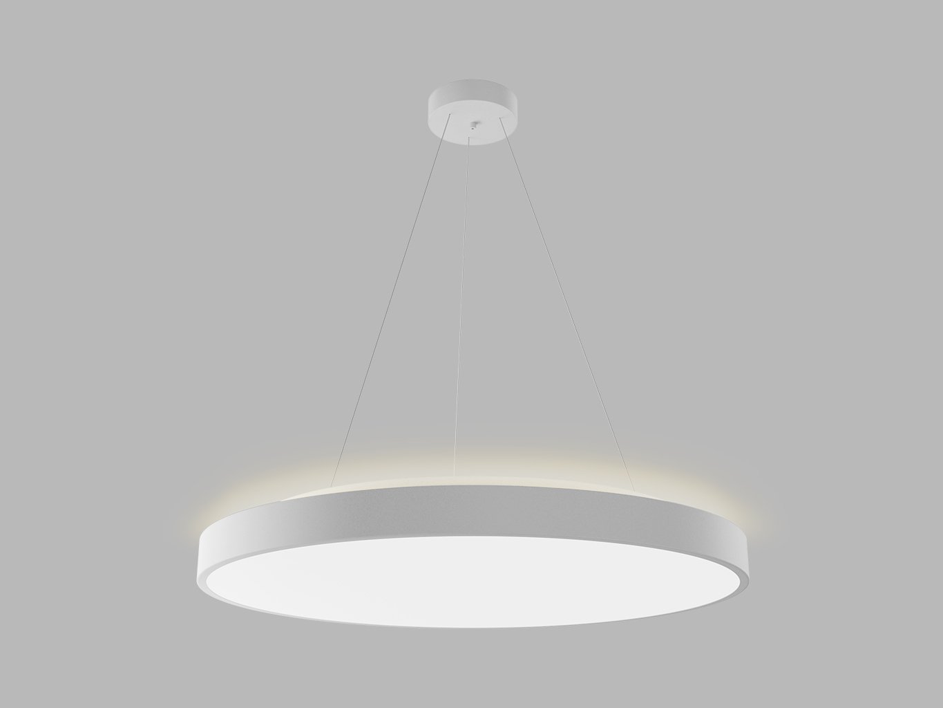 LED2 3275751D LED2 Závěsné svítidlo RINGO II 80 P/N-Z, W DALI/PUSH DIM 80+12W 3000K/4000K bílá - LED2 Lighting