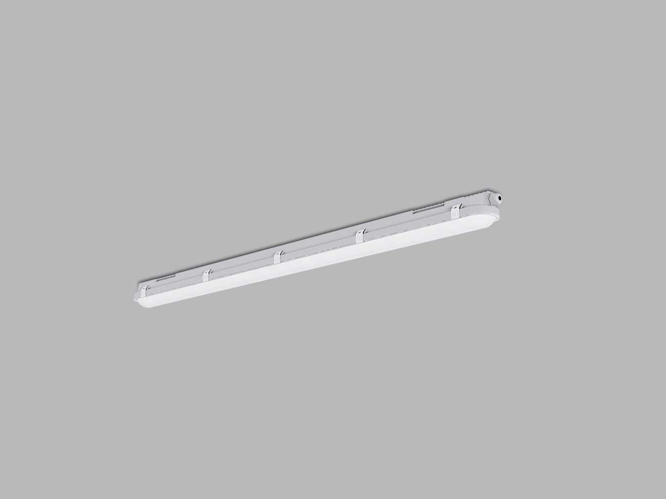 LED2 1240751D LED2 Stropní venkovní svítidlo DUSTER PRO 120 DALI/PUSH DIM 40W 3000K/3500K/4000K UGR šedá - LED2 Lighting