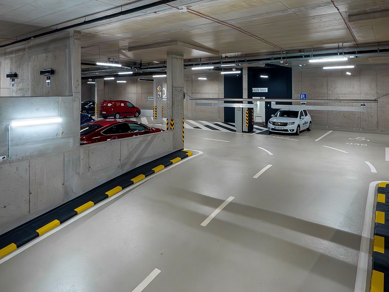 LED2 1240851D LED2 Stropní venkovní svítidlo DUSTER PRO 150 DALI/PUSH DIM 50W 3000K/3500K/4000K UGR šedá - LED2 Lighting (obrázek 4)