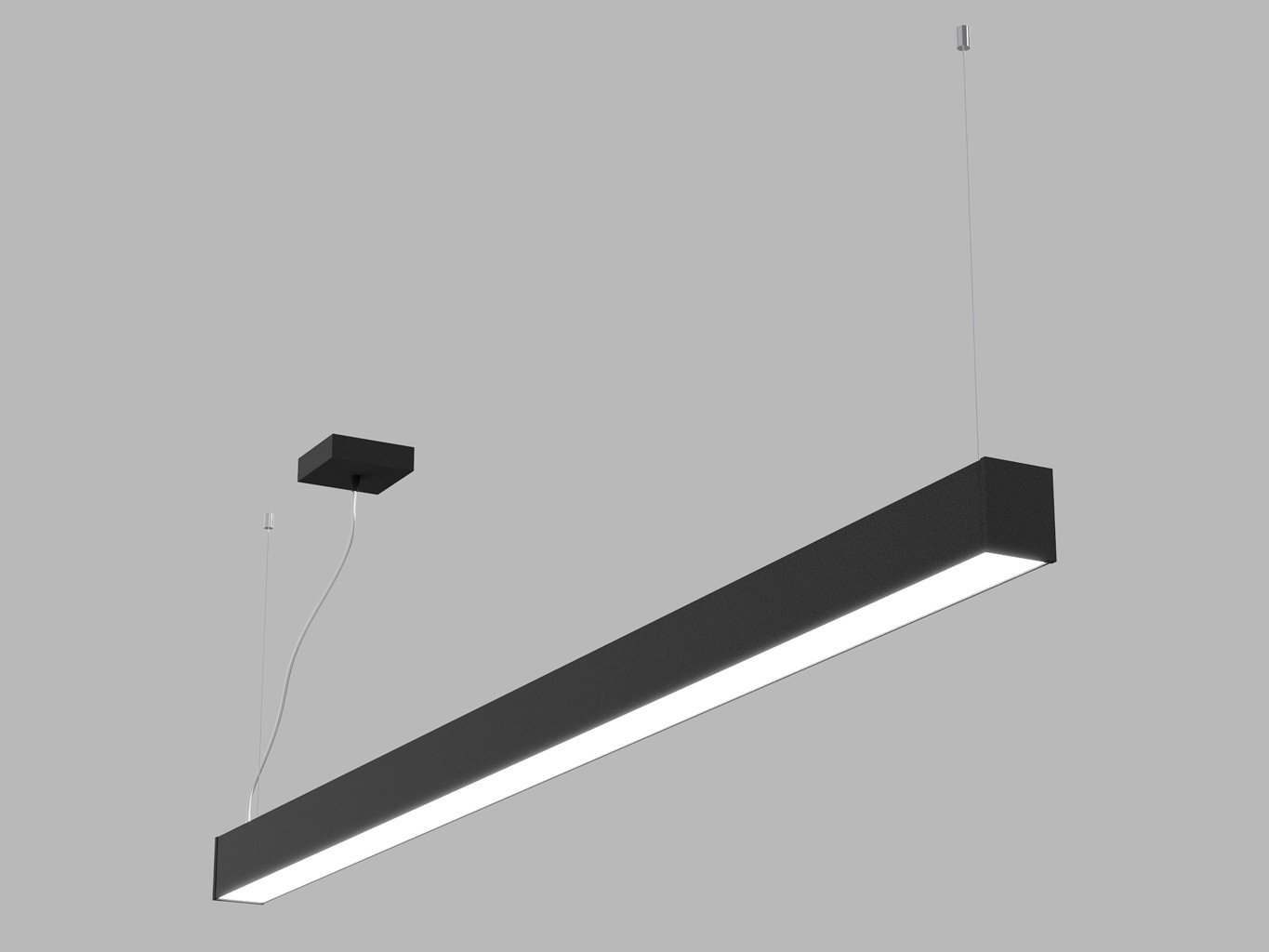 LED2 3238253D LED2 Závěsné svítidlo NOLI II 150 P-Z, B DALI/PUSH 60W 3000K/3500K/4000K černá - LED2 Lighting