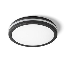 Obrázek pro produkt SONO 30 přisazená černá plast 230V LED 30W IP65 3000K 4000K 6000K - RED - DESIGN RENDL
