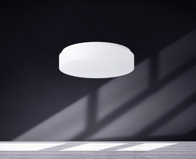 OS DEL10058 Stropní svítidlo DELIA 1 LED-1L14EMP700KN62/PC22 NK3HST 3K CRI90 18W IP54 - OSMONT