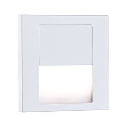 Obrázek pro produkt LED vestavné svítidlo do zdi Tsaro hranaté 80x36mm 1W 230V 2700K bílá mat - PAULMANN