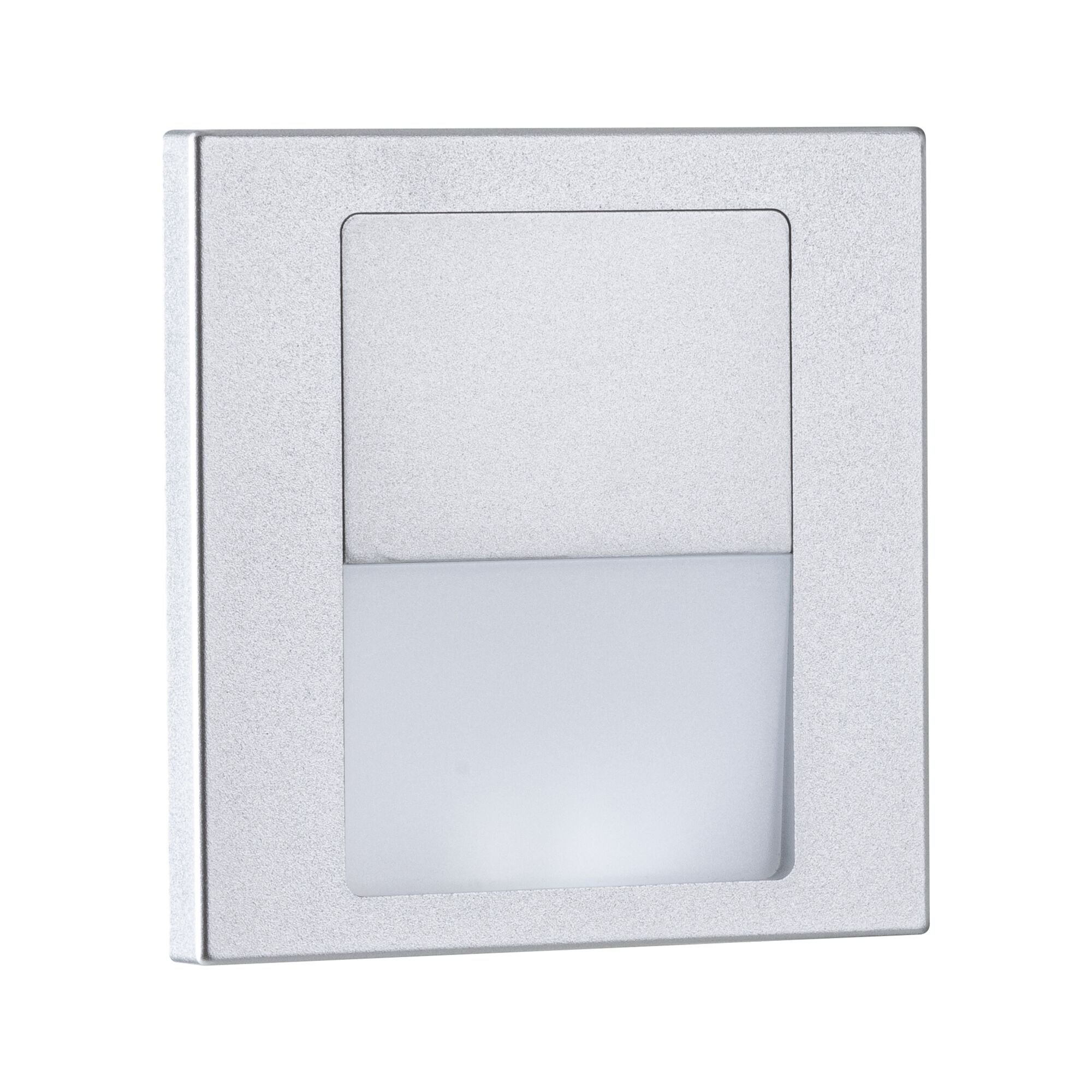 P 80000 LED vestavné svítidlo do zdi Tsaro hranaté 80x36mm 1W 230V 2700K matný chrom - PAULMANN (obrázek 9)