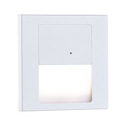 Obrázek pro produkt LED vestavné svítidlo do zdi Tsaro hranaté 80x36mm 1W 230V 2700K bílá mat čidlo - PAULMANN