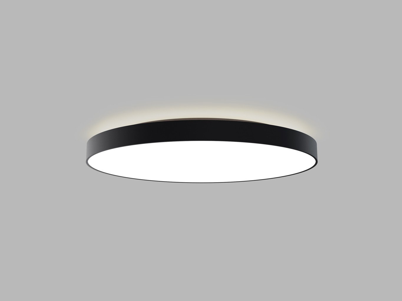 Levně LED2 1275753DTW LED2 Stropní svítidlo RINGO II 80 P/N, B DALI TW/PUSH TW 80+12W 3000K-4000K černá - LED2 Lighting