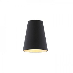 Obrázek pro produkt CONNY 25/30 stolní stínidlo Polycotton černá/bílé PVC max. 23W - RED - DESIGN RENDL