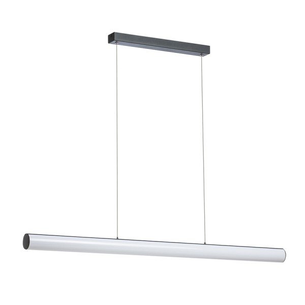 RED R14495 RIVIER LED I závěsná černá/mléčný akryl 230V LED 24W 3000K - RED - DESIGN RENDL