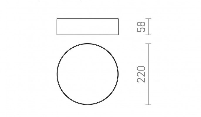 RED R14440 LARISA R 22 DIMM stropní perleťová zlatá 230V LED 20W 3000K 4000K 6500K - RED - DESIGN RENDL (obrázek 3)