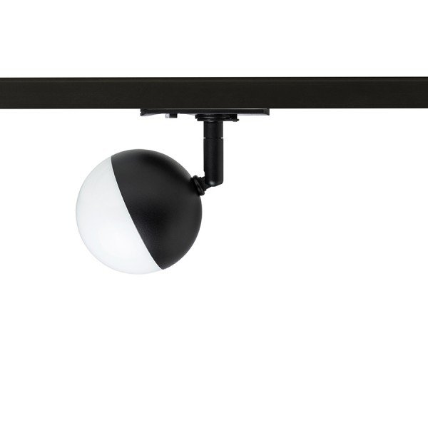 RED R14427 LYRA pro jednookr. lištu černá mléčný akryl 230V LED 5W 3000K - RED - DESIGN RENDL