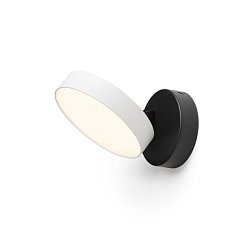 Obrázek pro produkt ARETHA přisazená bílá/černá 230V LED 12W 3000K - RED - DESIGN RENDL