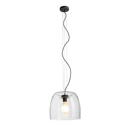 Obrázek pro produkt ORLANDO 35 závěsná čiré sklo/černá 230V E27 24W - RED - DESIGN RENDL