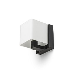 Obrázek pro produkt PHILLY nástěnná černá opálové sklo 230V G9 7W - RED - DESIGN RENDL
