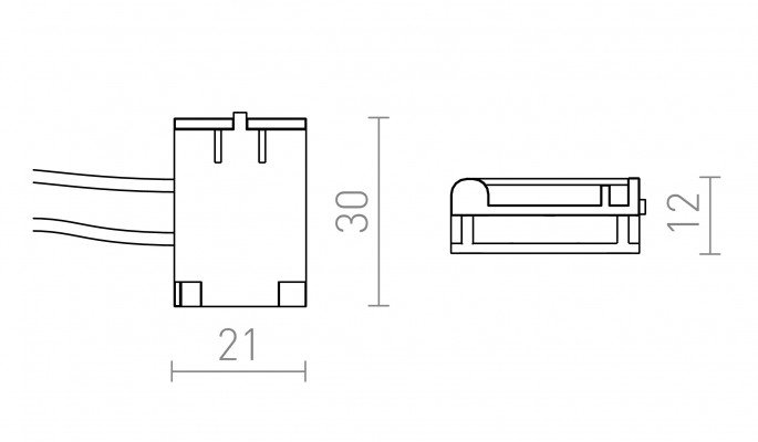 RED R14327 WAVE napájení černá 24V  - RED - DESIGN RENDL (obrázek 6)