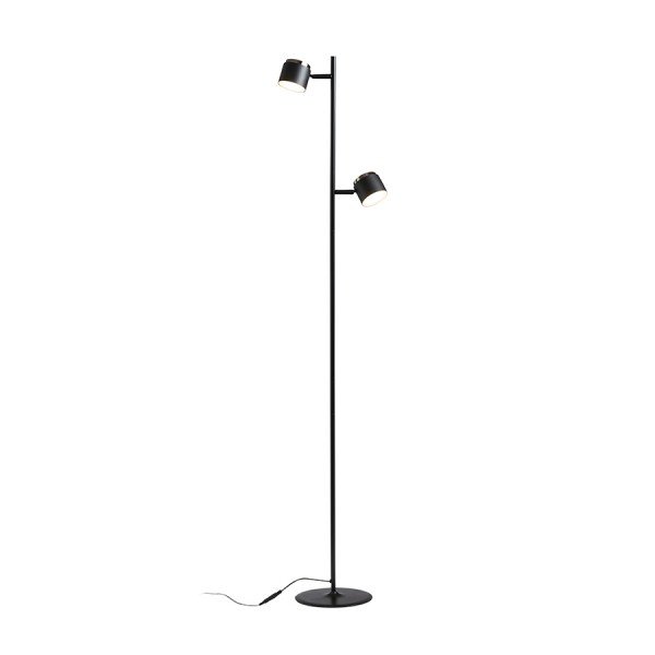 RED R14277 NOVA II stojanová černá chrom/mléčný akryl 230V LED 2x3.5W 3000K - RED - DESIGN RENDL