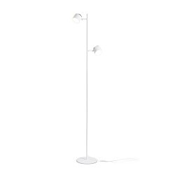 Obrázek pro produkt NOVA II stojanová bílá chrom/mléčný akryl 230V LED 2x3.5W 3000K - RED - DESIGN RENDL
