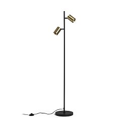 Obrázek pro produkt FLYNN II stojanová černá/česaná mosaz 230V GU10 2x9W - RED - DESIGN RENDL